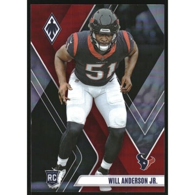 2023 Panini Phoenix Red #144 Will Anderson Jr.