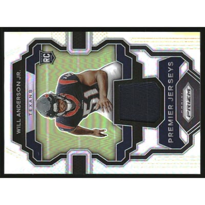 2023 Panini Prizm Premier Jerseys #16 Will Anderson Jr.