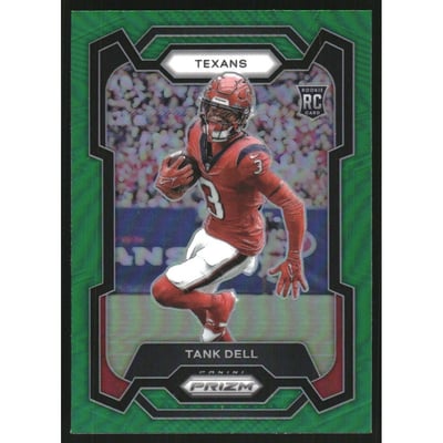 2023 Panini Prizm Prizms Green #341 Tank Dell