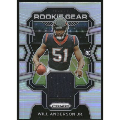 2023 Panini Prizm Rookie Gear #16 Will Anderson Jr.