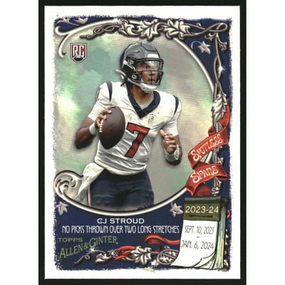 2023 Topps Composite Spotless Spans #SS25 CJ Stroud