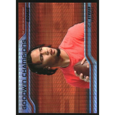 2023 Upper Deck Goodwin Champions Platinum Orange Prism #P65 C.J. Stroud H