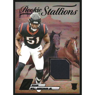 2023 Zenith Rookie Stallions Jerseys #37 Will Anderson Jr.