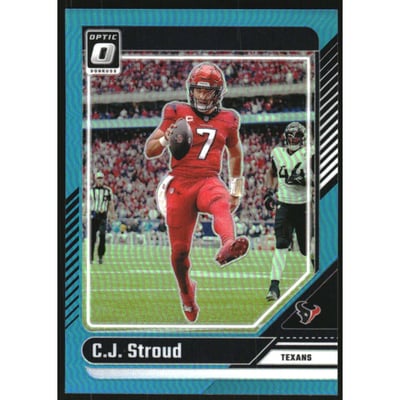 2024 Donruss Optic Aqua #76 CJ Stroud