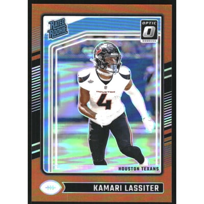 2024 Donruss Optic Orange #261 Kamari Lassiter RR