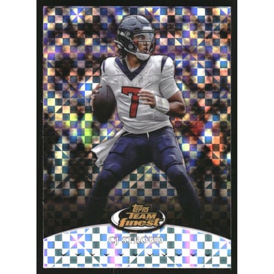 2024 Finest Team Finest Checkerboard Refractors #TF1 CJ Stroud