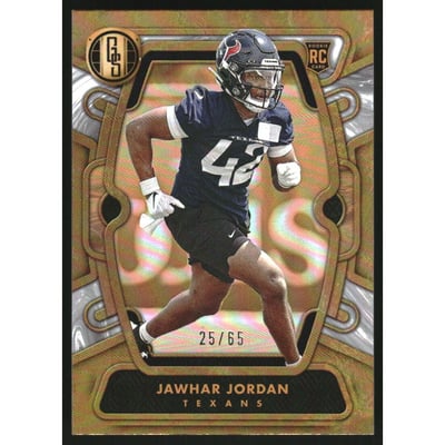 2024 Panini Gold Standard White Gold #182 Jawhar Jordan