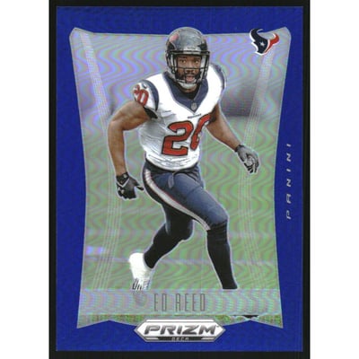 2024 Panini Prizm Deca Prizms Blue #129 Ed Reed