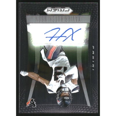 2024 Panini Prizm Deca Signatures #80 Xavier Hutchinson