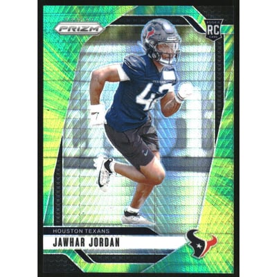 2024 Panini Prizm Prizms Hyper #346 Jawhar Jordan