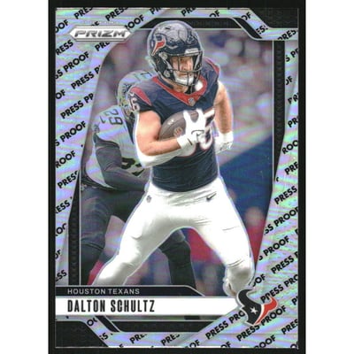 2024 Panini Prizm Prizms Press Proof #115 Dalton Schultz
