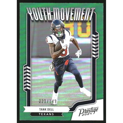 2024 Prestige Youth Movement Xtra Points Green #16 Tank Dell
