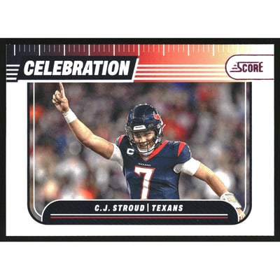 2024 Score Celebration Pink #7 CJ Stroud