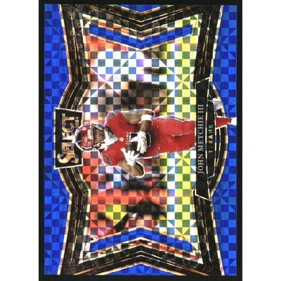 2024 Select Prizm Blue #452 John Metchie III/75