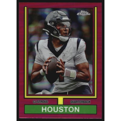 2024 Topps Chrome '74 Topps Pink Refactors #74TF22 CJ Stroud