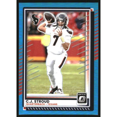 2025 Donruss Optic Aqua #162 CJ Stroud