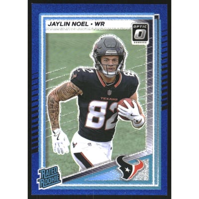 2025 Donruss Optic Blue Glitter #241 Jaylin Noel RR