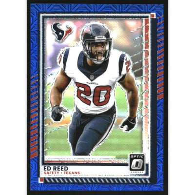 2025 Donruss Optic Blue Mojo #125 Ed Reed