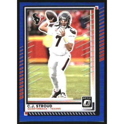 2025 Donruss Optic Blue #162 CJ Stroud