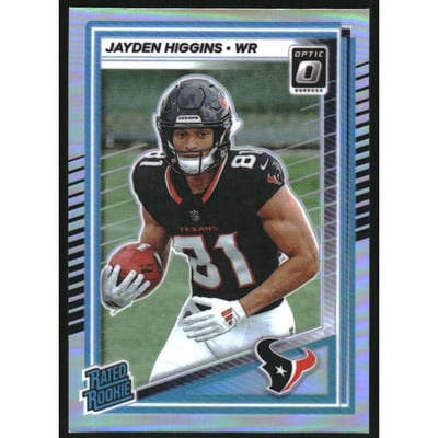 2025 Donruss Optic Holo #225 Jayden Higgins RR