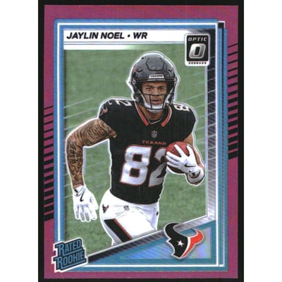 2025 Donruss Optic Pink #241 Jaylin Noel RR