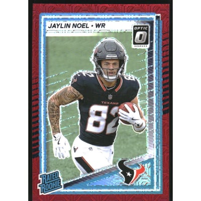 2025 Donruss Optic Red Mojo #241 Jaylin Noel RR