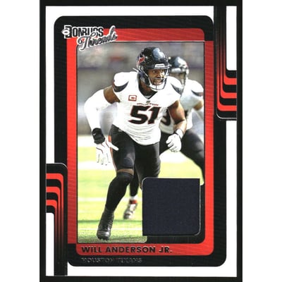 2025 Donruss Threads #18 Will Anderson Jr.