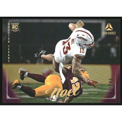 2025 Panini Luminance Purple #189 Jaylin Noel