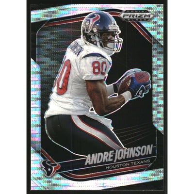 2025 Panini Prizm Black Prizms Pulsar #67 Andre Johnson