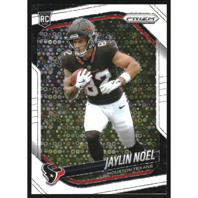 2025 Panini Prizm Prizms White Disco #386 Jaylin Noel