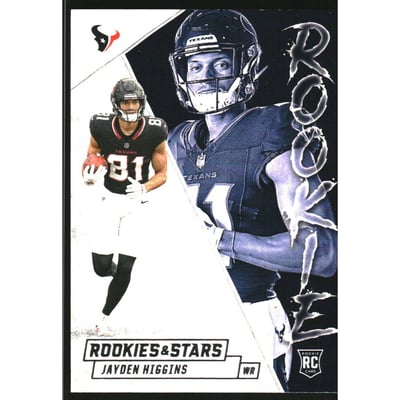 2025 Rookies and Stars Rookie Exclusive #11 Jayden Higgins