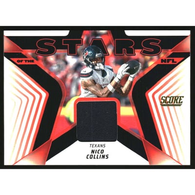 2025 Score Stars of the NFL Jerseys #21 Nico Collins