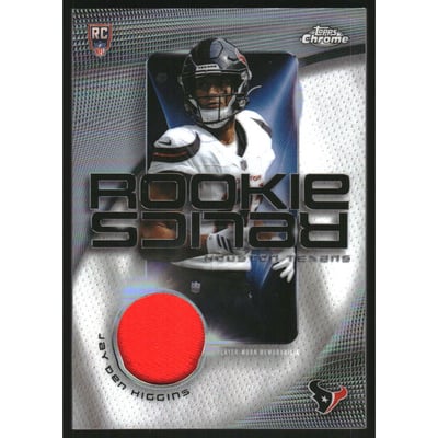 2025 Topps Chrome Rookie Relics #RRJH Jayden Higgins
