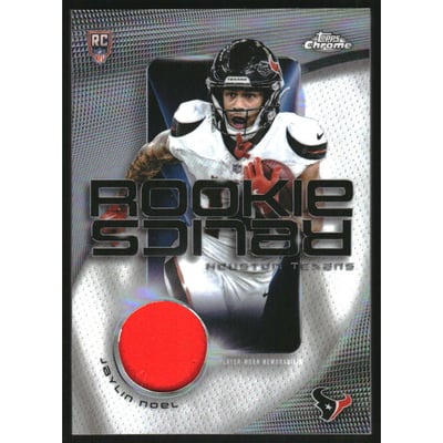 2025 Topps Chrome Rookie Relics #RRJN Jaylin Noel