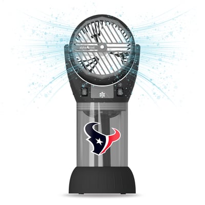 Houston Texans ActionHeat AlphaCool CoolBurst Misting Fan