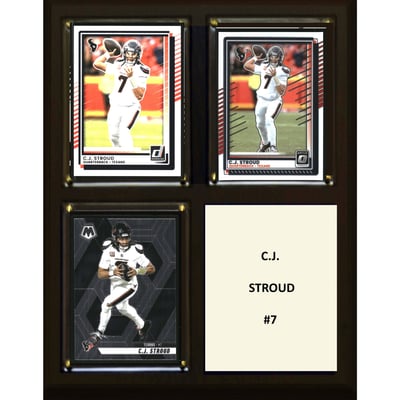 C.J. Stroud Houston Texans 8" x 10" Trading Card Plaque