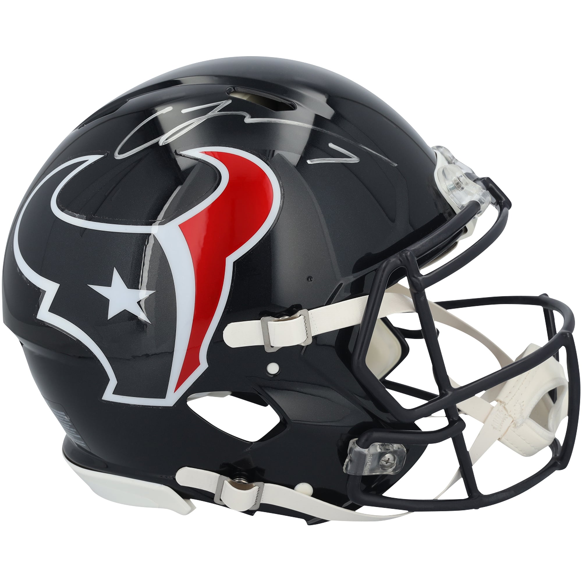 Casque Riddell Speed ​​Authentic 2024 autographié par C.J. Stroud, Houston Texans
