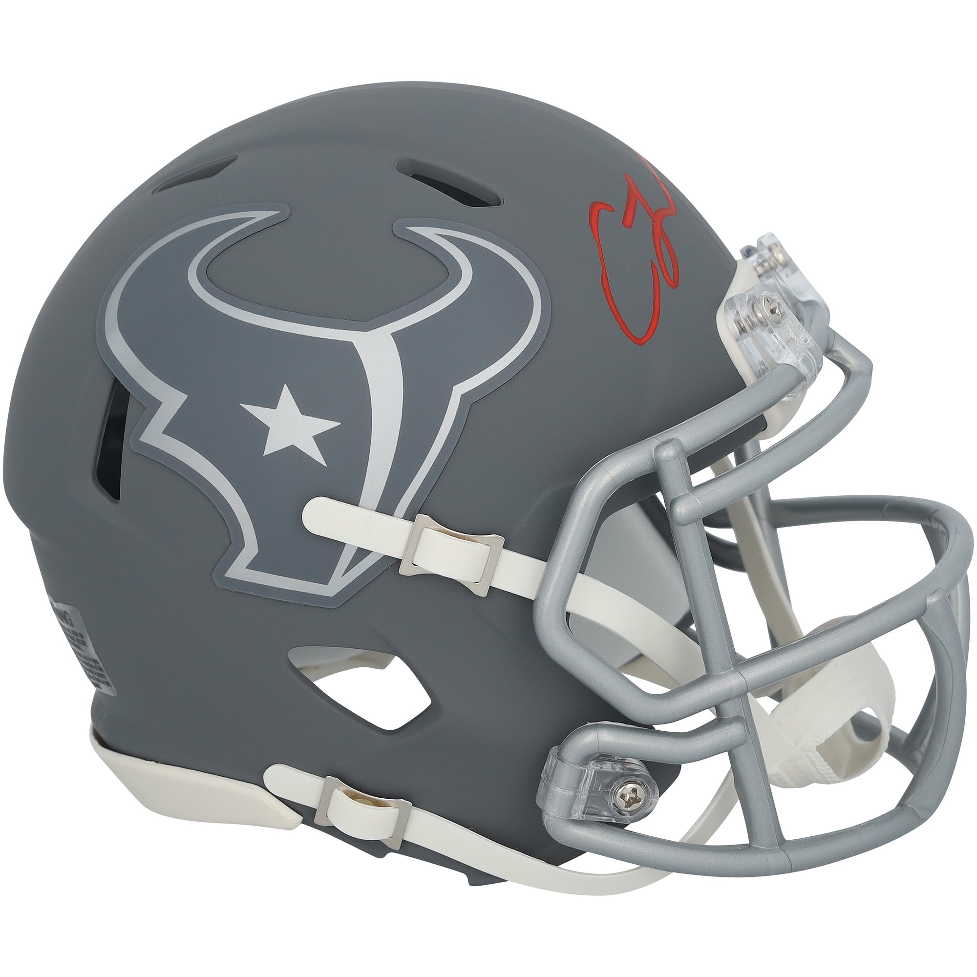 Mini-casque Riddell Slate Speed ​​autographié par C.J. Stroud, Houston Texans