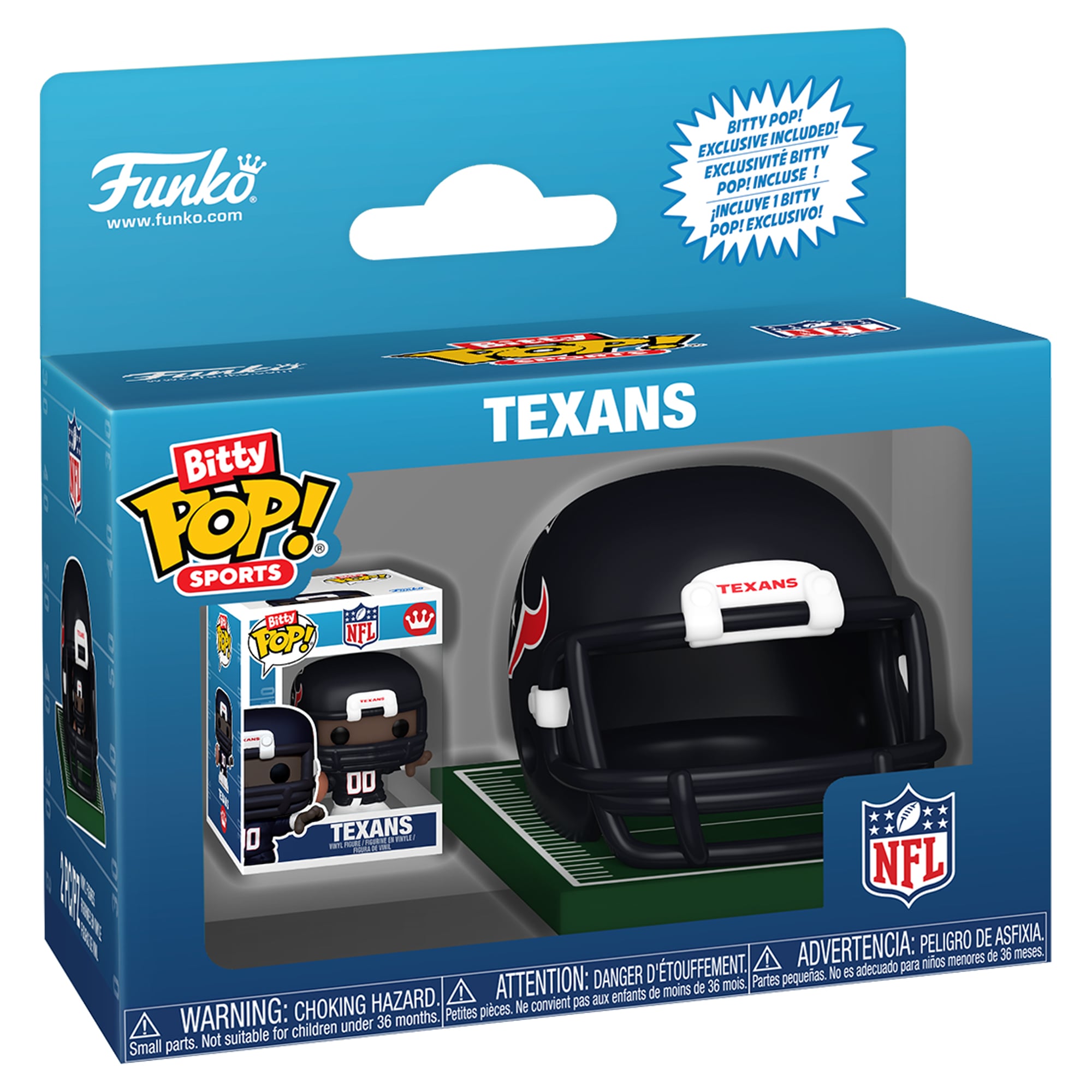 Casque Funko Bitty POP! des Houston Texans