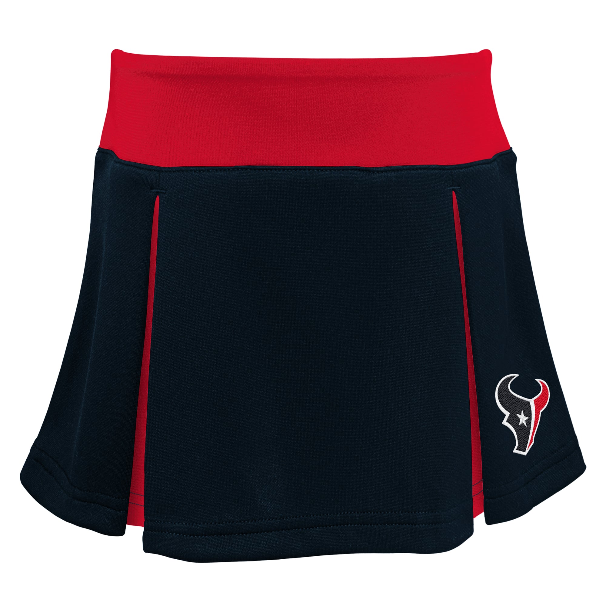 Girls Youth Navy Houston Texans Spirit Two-Piece Cheerleader Set