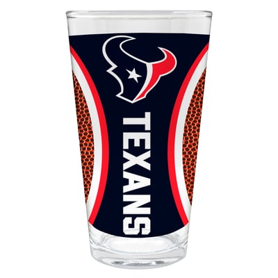 Houston Texans 16oz. Game Ball Pint Glass