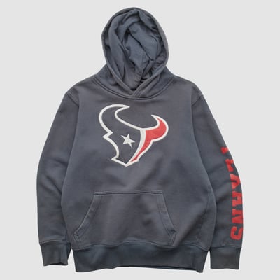 Houston Texans NFL 2010s Hooded Pullover Sweatshirt - Black - XS by Fanatics Real Vintage