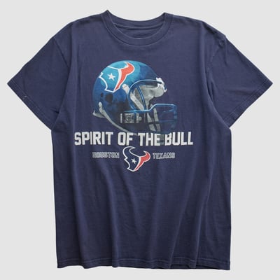 Houston Texans NFL 2010s T-shirt - Navy - M by Fanatics Real Vintage