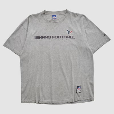 Houston Texans Reebok 2000s T-shirt - Heather Gray - XL by Fanatics Real Vintage