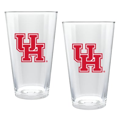 Houston Texans Two-Piece 16oz. Double Play Pint Glass Set