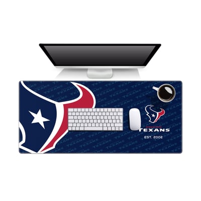 Houston Texans IDNA 15.7" x 35.4" Logo Series Desk Pad