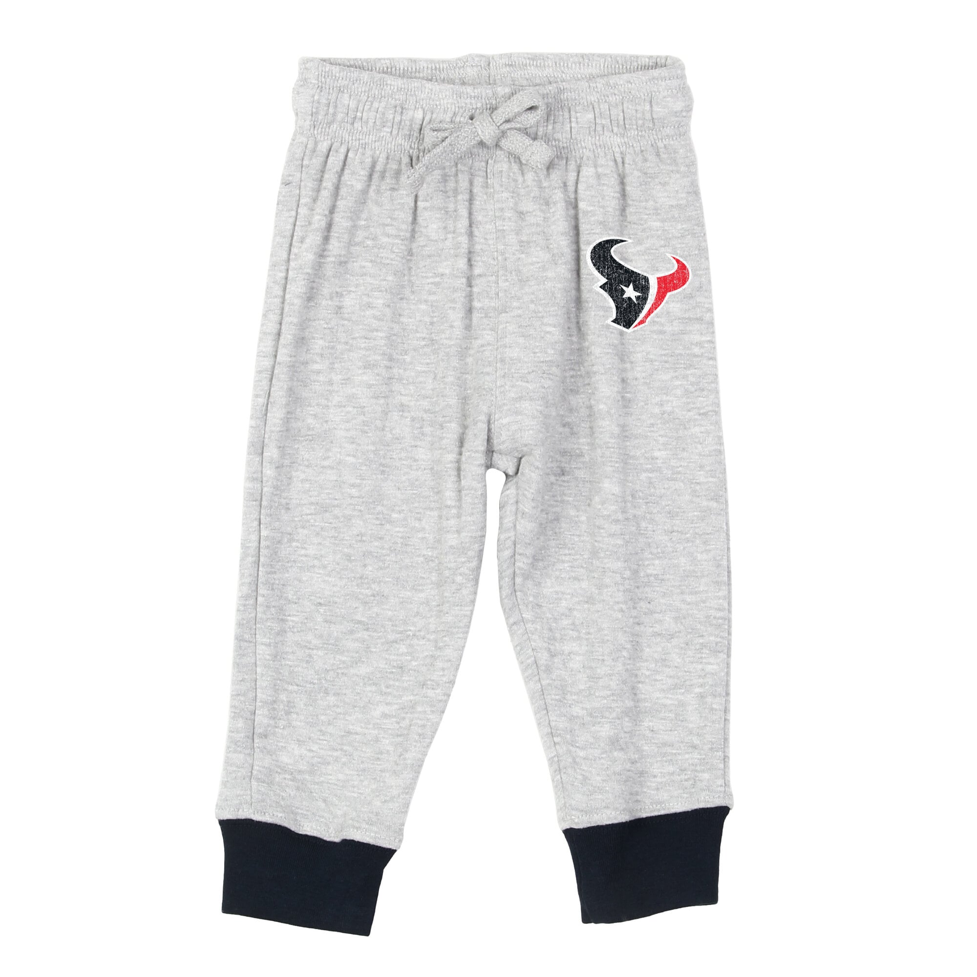 Ensemble body à manches longues et pantalon Jie Hopper pour bébé Wes & Willy, gris chiné, Houston Texans