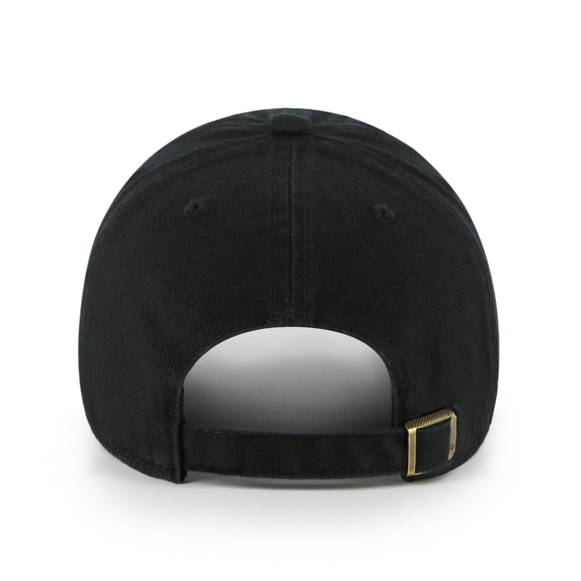 Men's '47 Black Houston Texans Tonal Clean Up Adjustable Hat