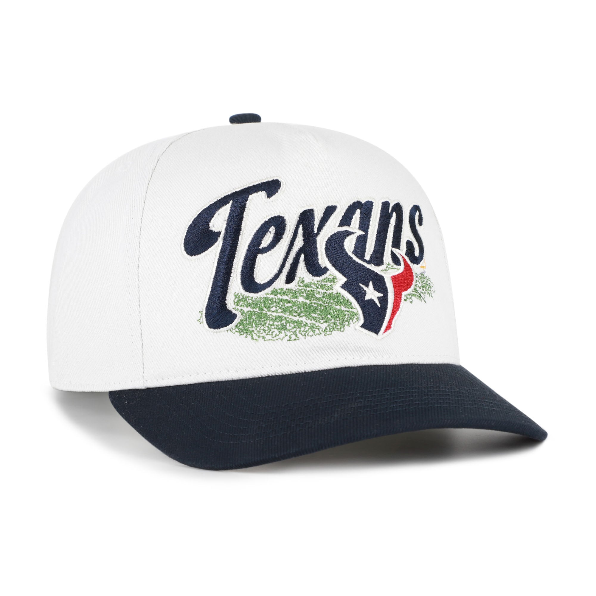 Men's '47 Cream Houston Texans  Enfield Hitch Adjustable Hat