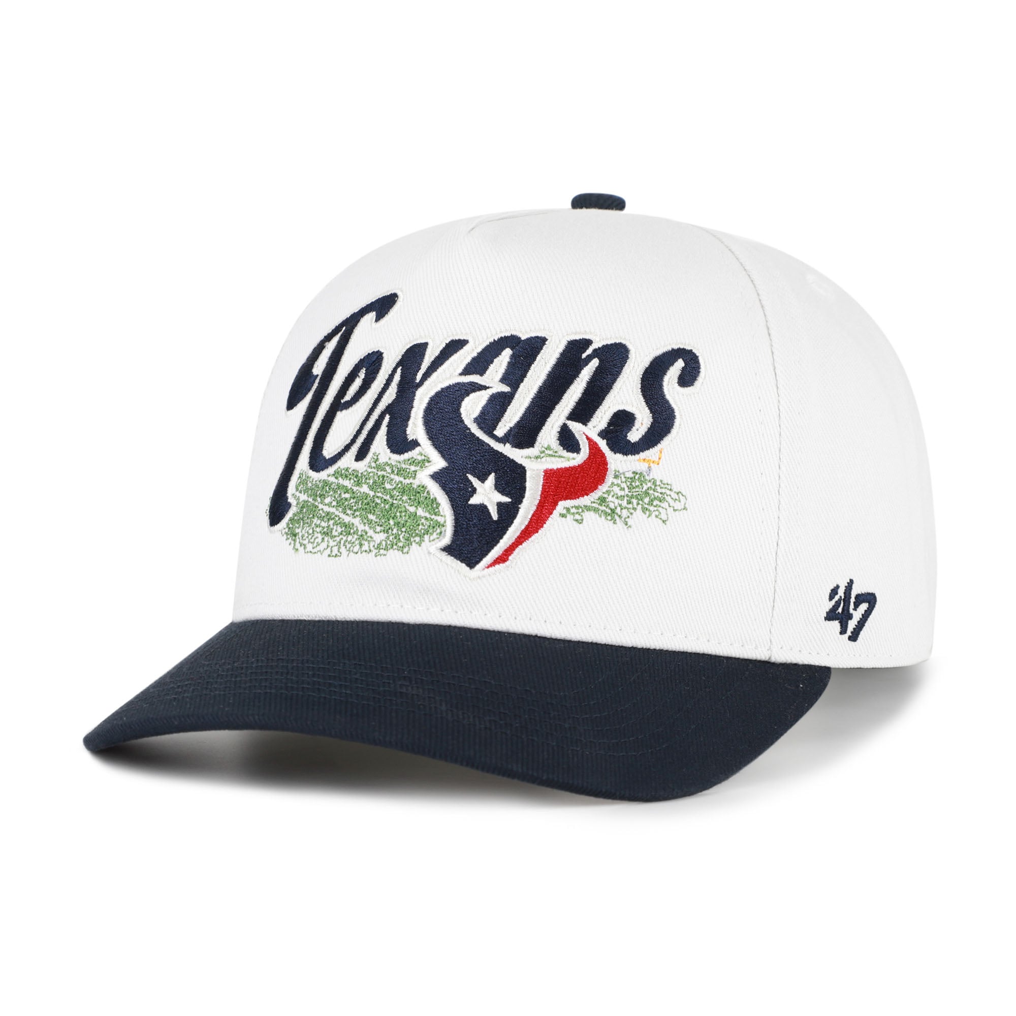 Men's '47 Cream Houston Texans Enfield Hitch Adjustable Hat